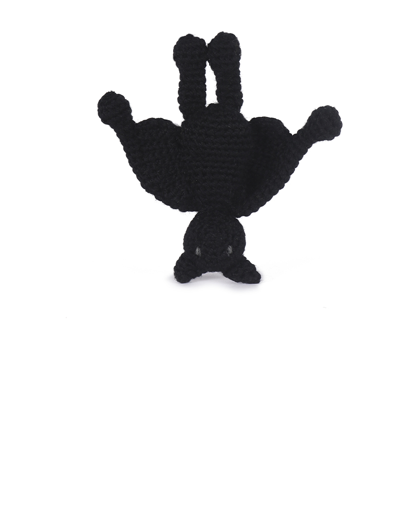 toft ed's animal mini clarence the bat amigurumi crochet